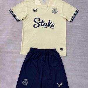 niños Everton 2025-26 Visitante Kit
