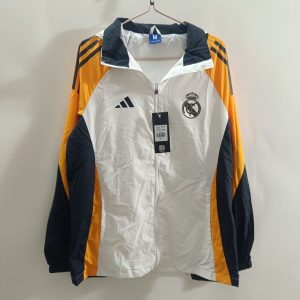 Real Madrid 2025 Cortavientos with Hat