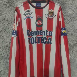 Chivas Guadalajara 2002-03 Camiseta local de manga larga