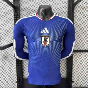 Japón 2026 FIFA World Cup Camiseta local versión jugador de manga larga