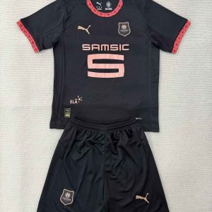niños Stade Rennais 2025-26 Visitante Kit