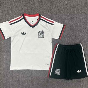 niños México 2026 FIFA World Cup Visitante Kit