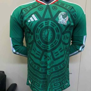 México 2026 FIFA World Cup Camiseta local versión jugador de manga larga
