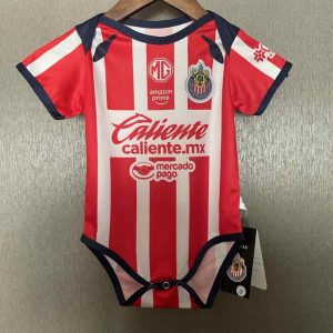 Bebé Chivas Guadalajara 2025-26 Body de fútbol