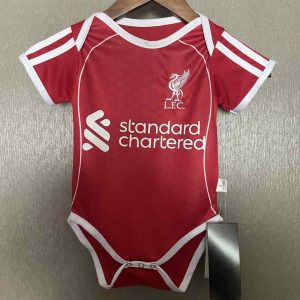 Bebé Liverpool 2025-26 Body de fútbol