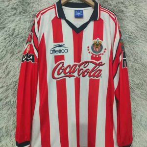 Chivas Guadalajara 1998-99 Camiseta local de manga larga
