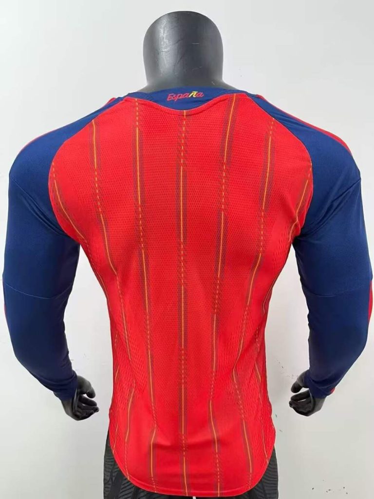 España 2026 FIFA World Cup Camiseta local versión jugador de manga larga