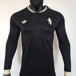 Juventus 2025-26 Tercera camiseta versión jugador de manga larga
