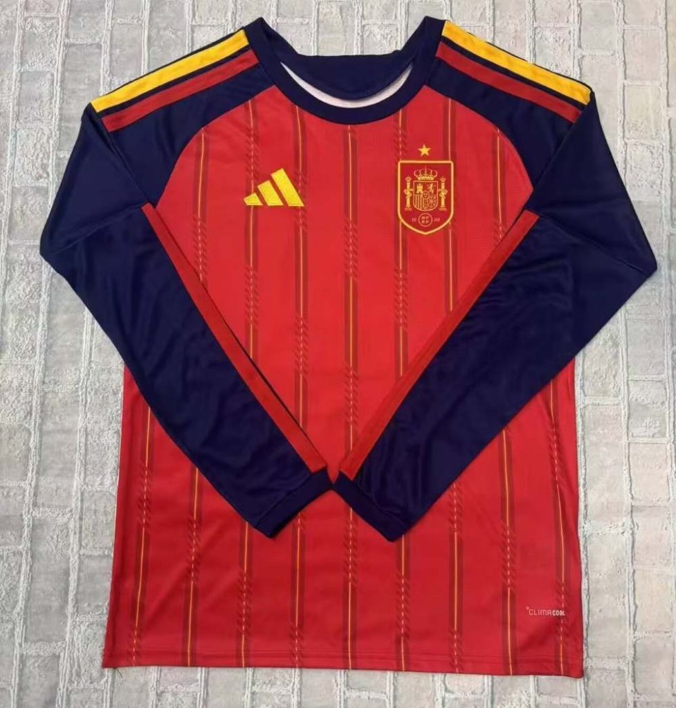 España 2026 FIFA World Cup Camiseta local de manga larga