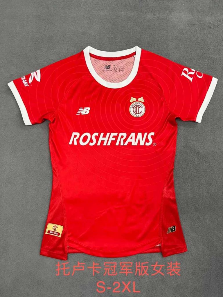 Mujer Toluca 2025-26 Champion Version Camiseta