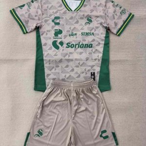 niños Santos Laguna 2025-26 Visitante Kit