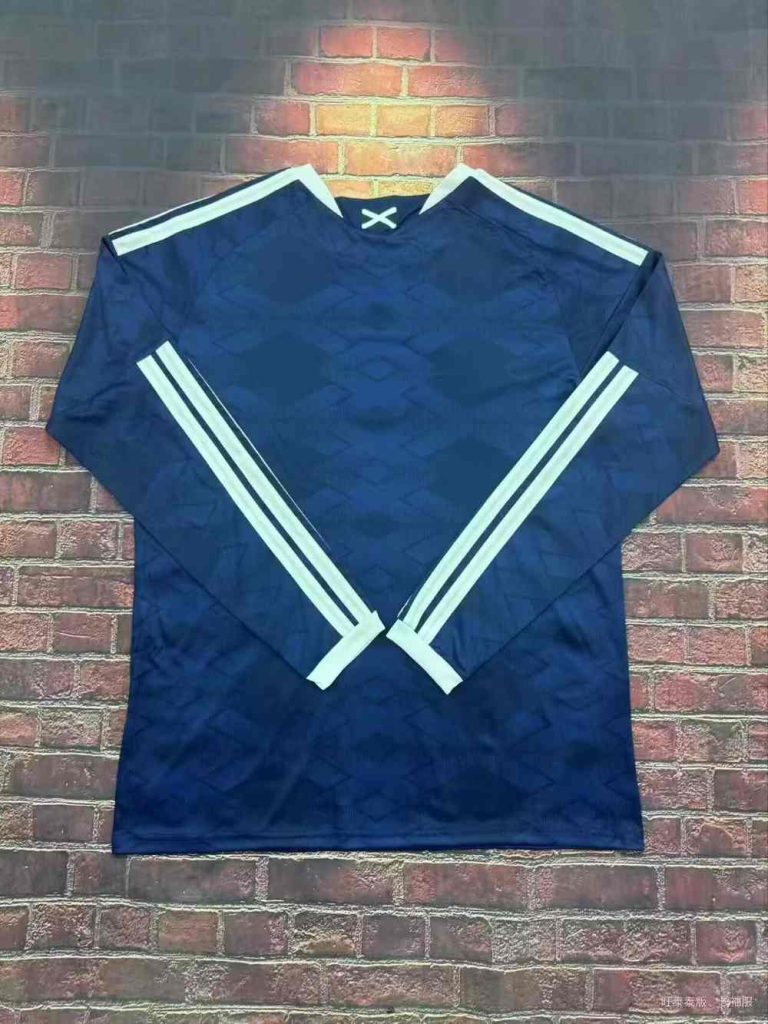 Escocia 2026 FIFA World Cup Camiseta local de manga larga