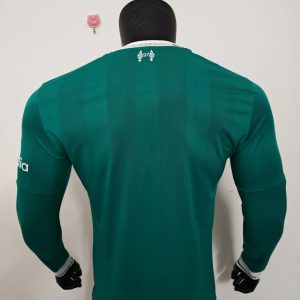 Liverpool 2025-26 Tercera Camiseta versión jugador de manga larga