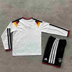 niños Alemania 2025-26 FIFA World Cup Local Long Sleeve Kit