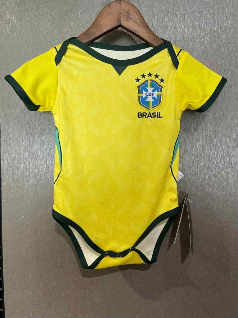 Bebé Brasil 2026 FIFA World Cup Body de fútbol