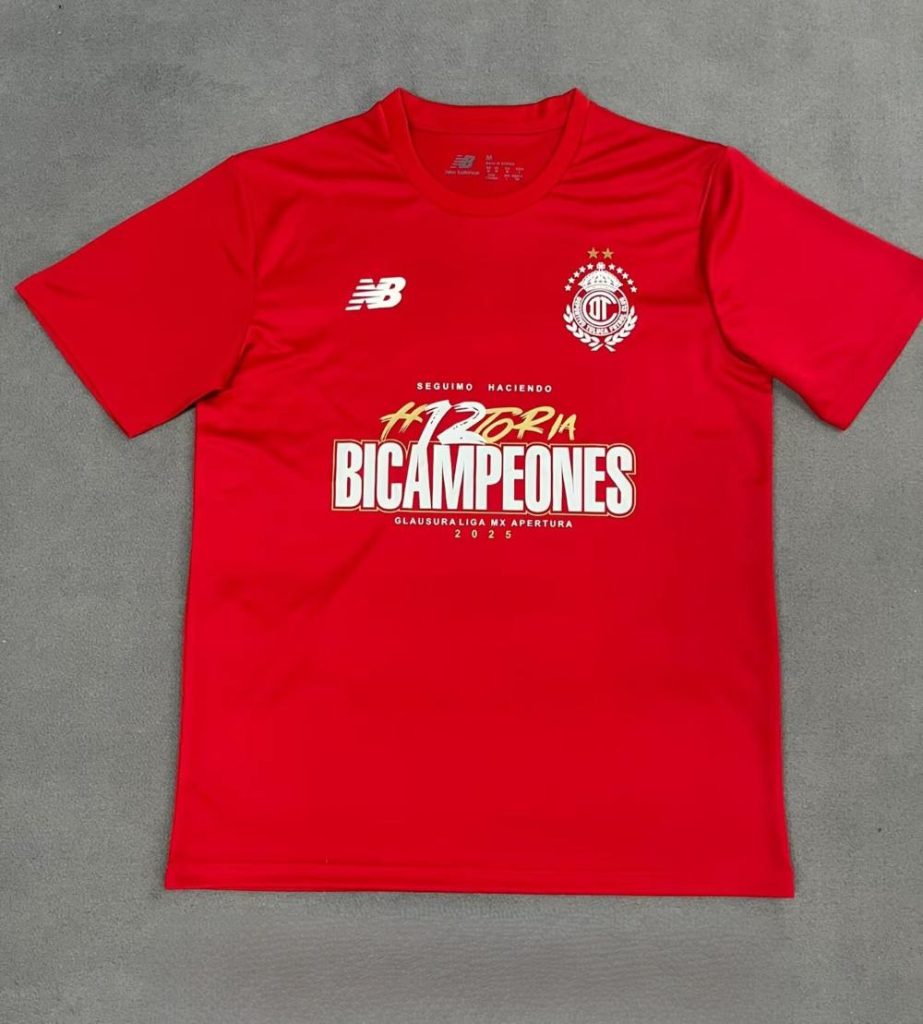 Toluca 2025-26 Champion Edition Camiseta versión jugador
