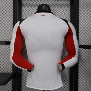 AC Milan 2025-26 Camiseta visitante versión jugador de manga larga