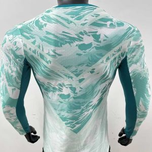 Portugal 2026 FIFA World Cup Camiseta visitante versión jugador de manga larga