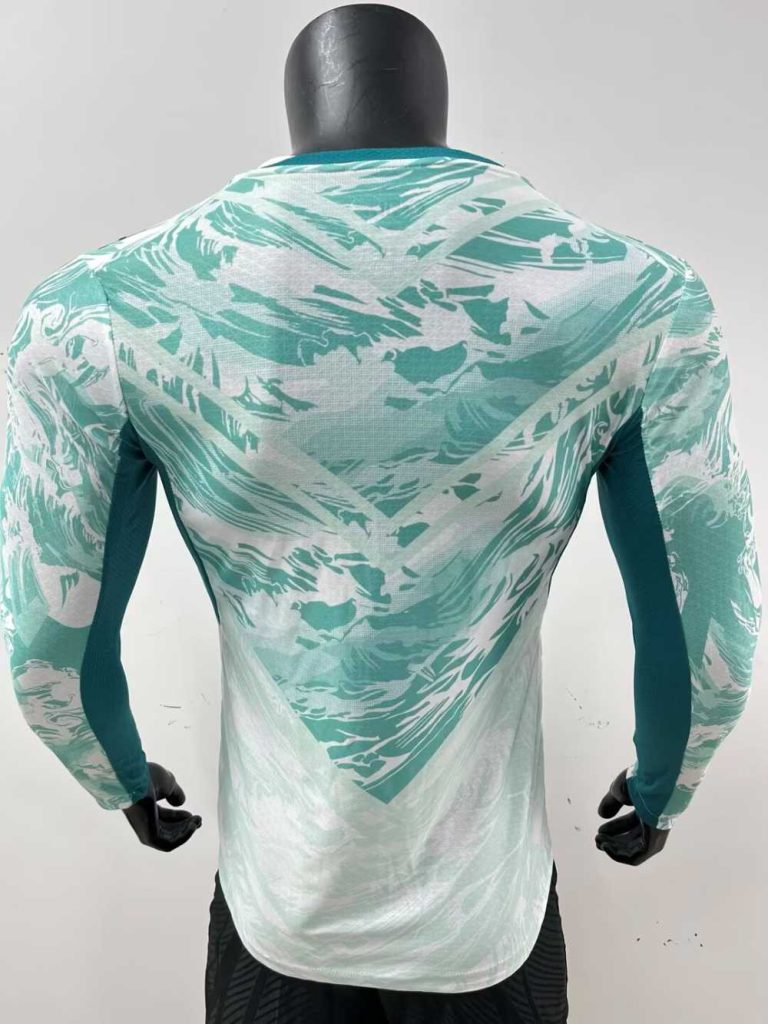 Portugal 2026 FIFA World Cup Camiseta visitante versión jugador de manga larga