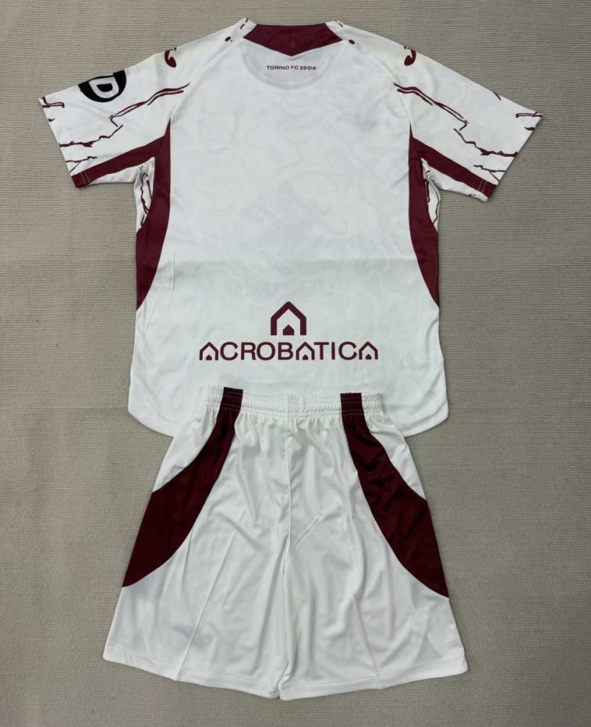 niños Torino 2025-26 Visitante Kit