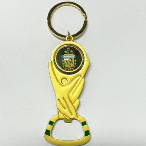 Argentina 2026 FIFA World Cup Trophy Bottle Opener Keychain