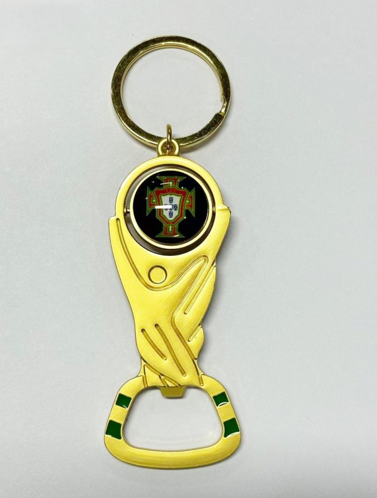 Portugal 2026 FIFA World Cup Trophy Bottle Opener Keychain