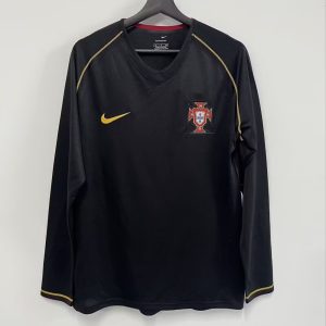 Portugal 2006 Camiseta local de manga larga