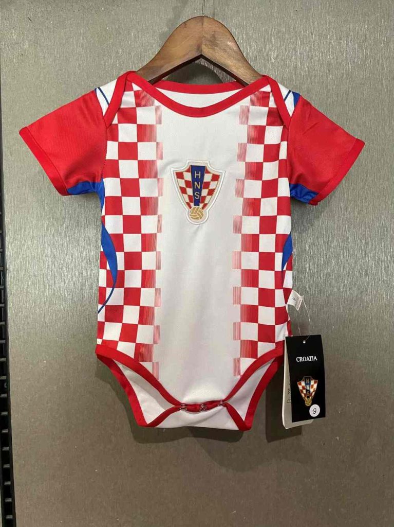 Bebé Croacia 2026 FIFA World Cup Body de fútbol