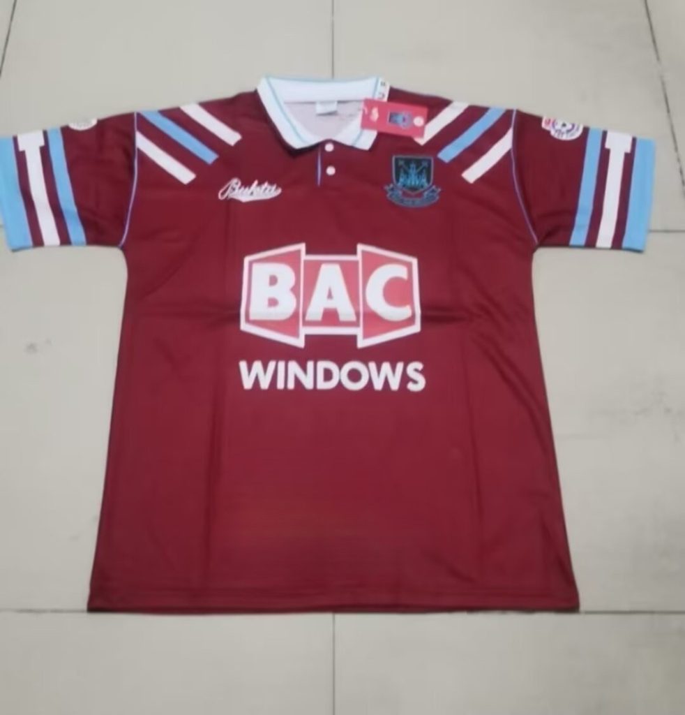 West Ham United 1991-92 Camiseta local