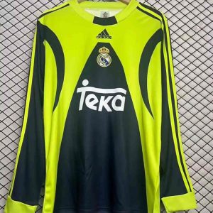 Real Madrid 1999-00 Camiseta de portero de manga larga