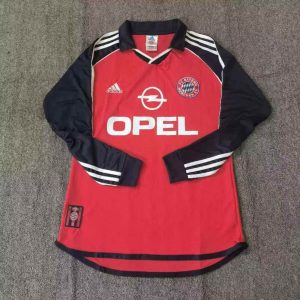 Bayern Munich 2001 Camiseta local de manga larga