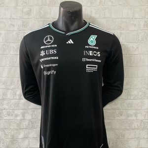 Mercedes 2025 Racing Camiseta de manga larga