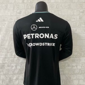 Mercedes 2025 Racing Camiseta de manga larga