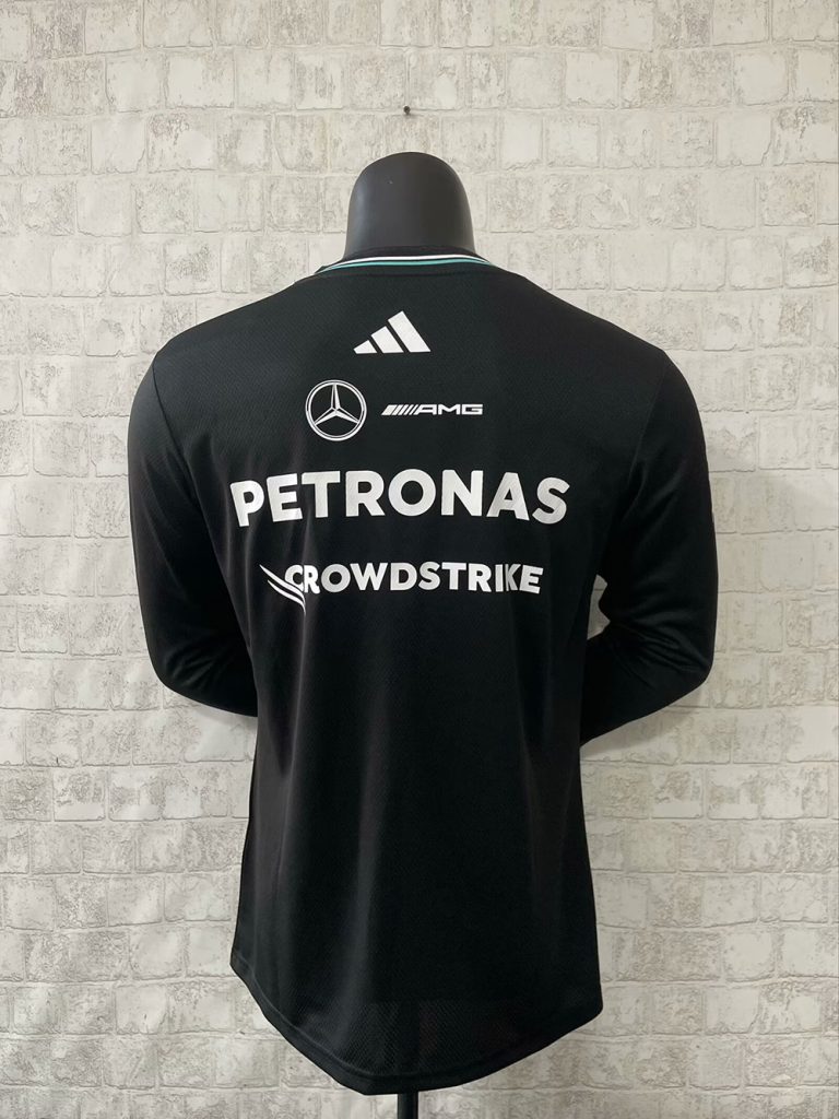 Mercedes 2025 Racing Camiseta de manga larga