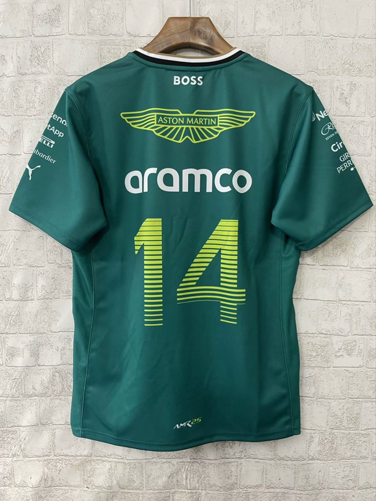Aston Martin 2025 Racing Camiseta No.14
