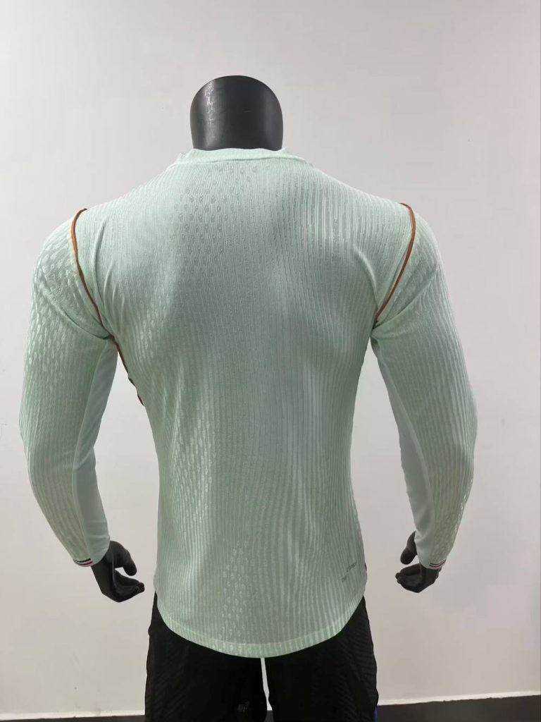 Francia 2026-27 FIFA World Cup Camiseta visitante versión jugador de manga larga