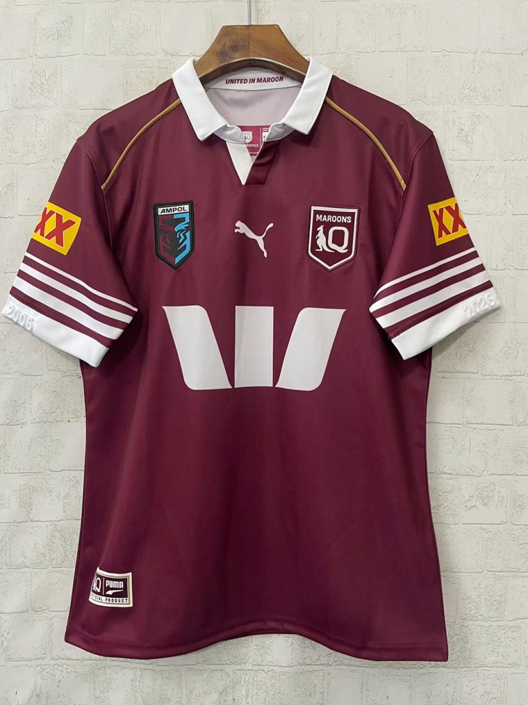 Queensland Maroons 2026 Local Rugby Camiseta
