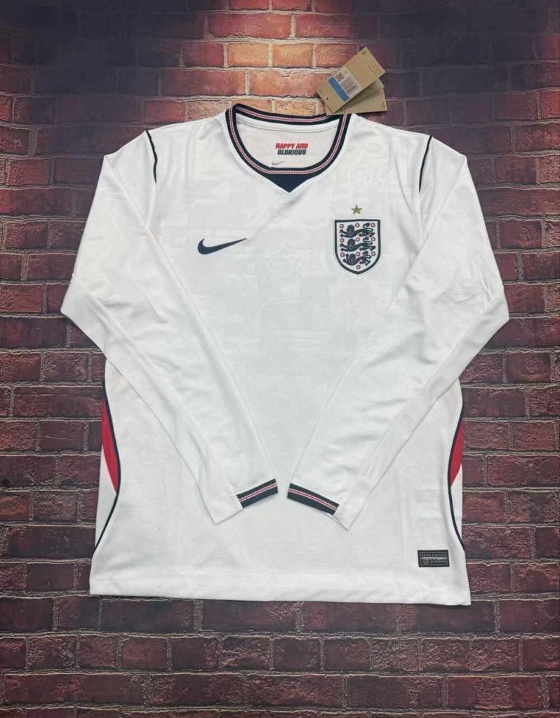 Inglaterra 2026 FIFA World Cup Camiseta local de manga larga