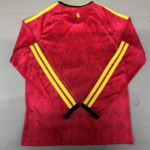 Bélgica 2026 FIFA World Cup Camiseta local de manga larga