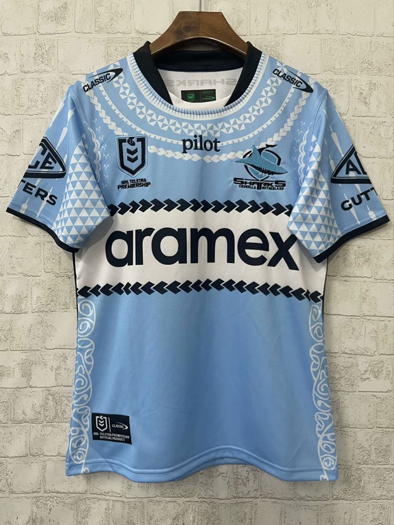 Cronulla-Sutherland Sharks 2025 Rugby Camiseta