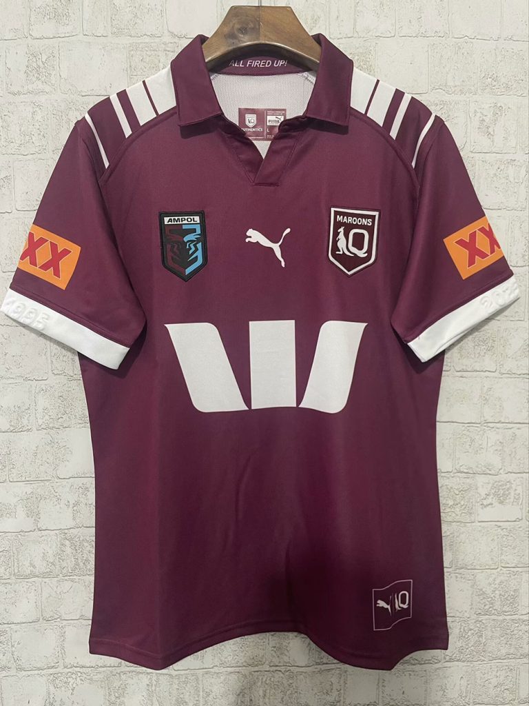 Queensland Maroons 2025 Local Rugby Camiseta