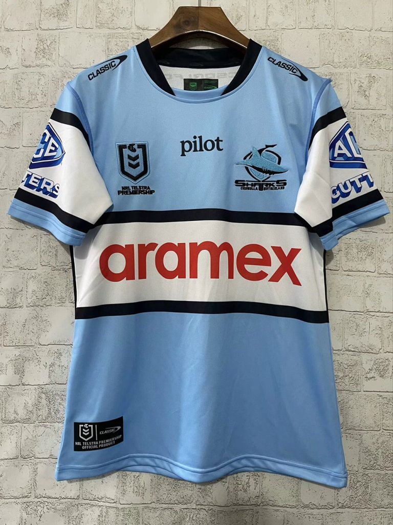 Cronulla-Sutherland Sharks 2025 Local Rugby Camiseta