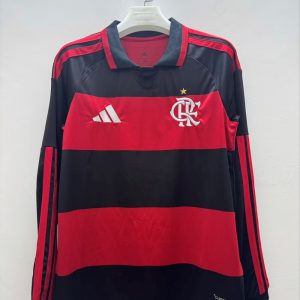 Flamengo 2026-27 Camiseta local de manga larga
