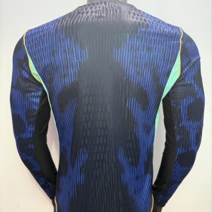 Brasil 2026 FIFA World Cup Long Sleeve Camiseta local versión jugador