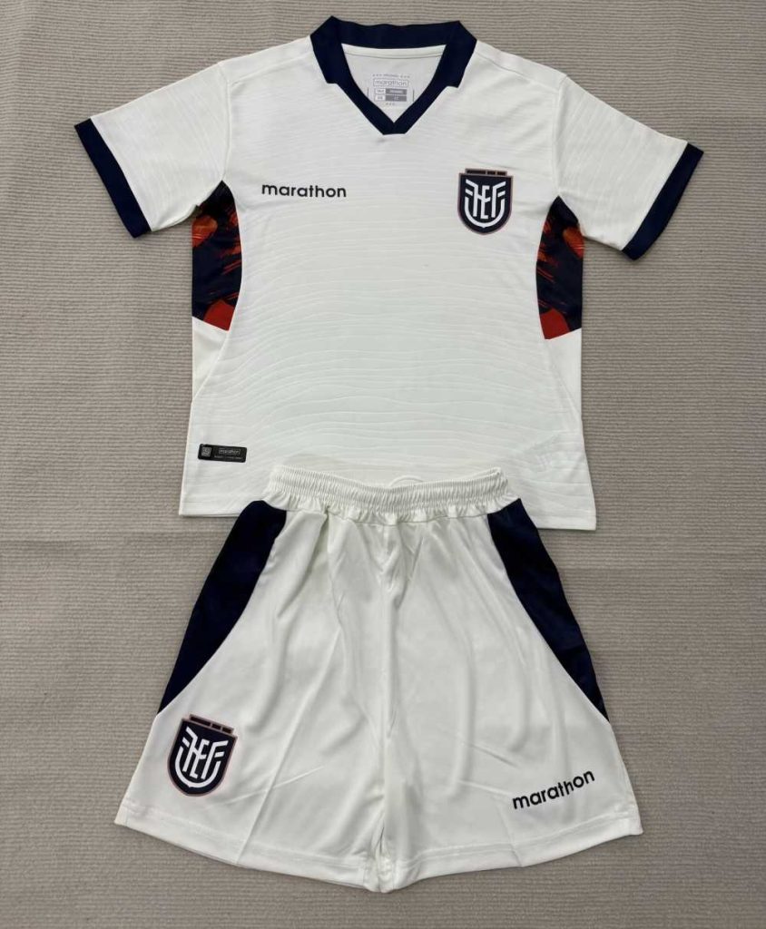 niños Ecuador 2026 FIFA World Cup Tercera Kit