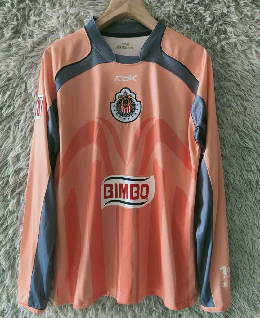 Chivas Guadalajara 2006-07 Camiseta visitante de manga larga