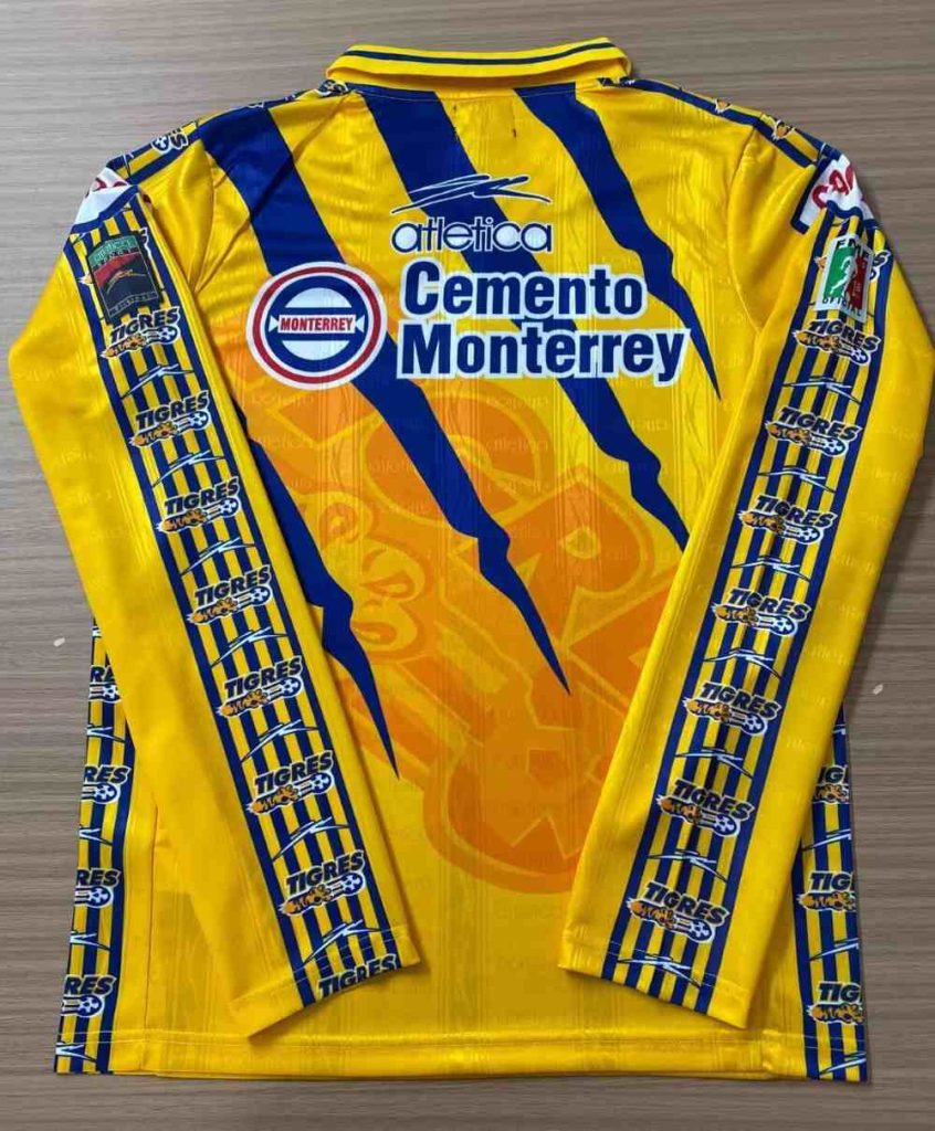 Tigres UANL 1997-98 Camiseta local de manga larga