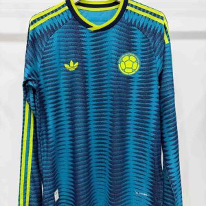 Colombia 2026 FIFA World Cup Camiseta visitante de manga larga