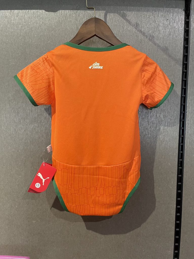 Bebé Costa de Marfil 2025-26 Body de fútbol
