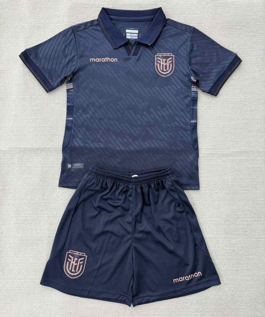 niños Ecuador 2026 FIFA World Cup Visitante Kit